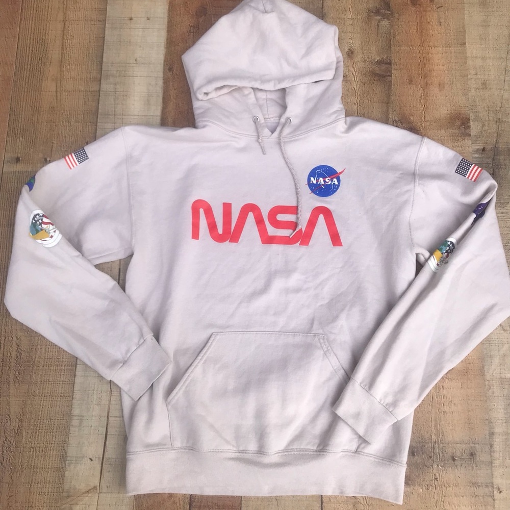 Bowery Supply Company NASA Pullover Hoodie - Men’s Sz Small
